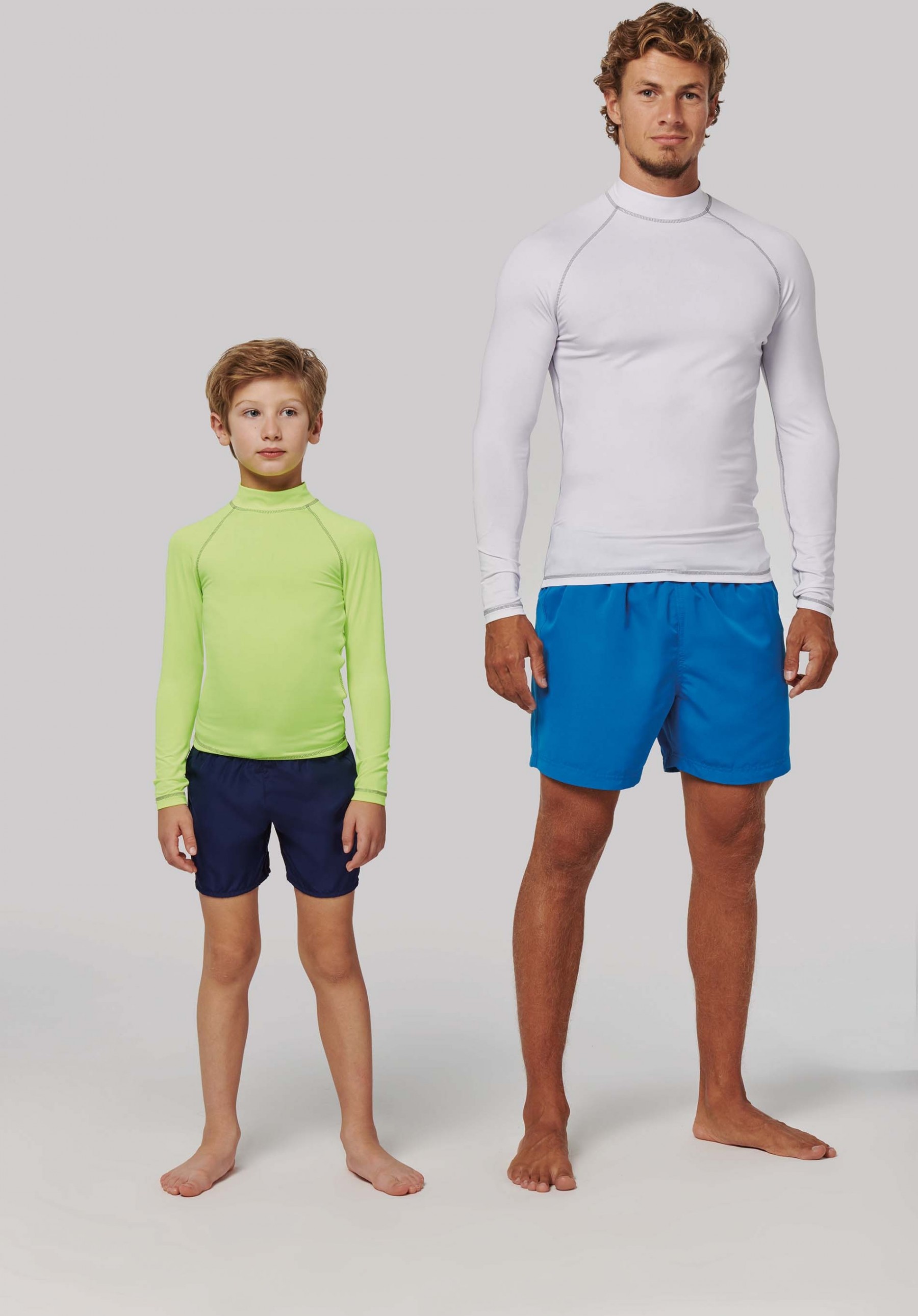 T-shirt anti-UV enfant manches courtes Tube Heads