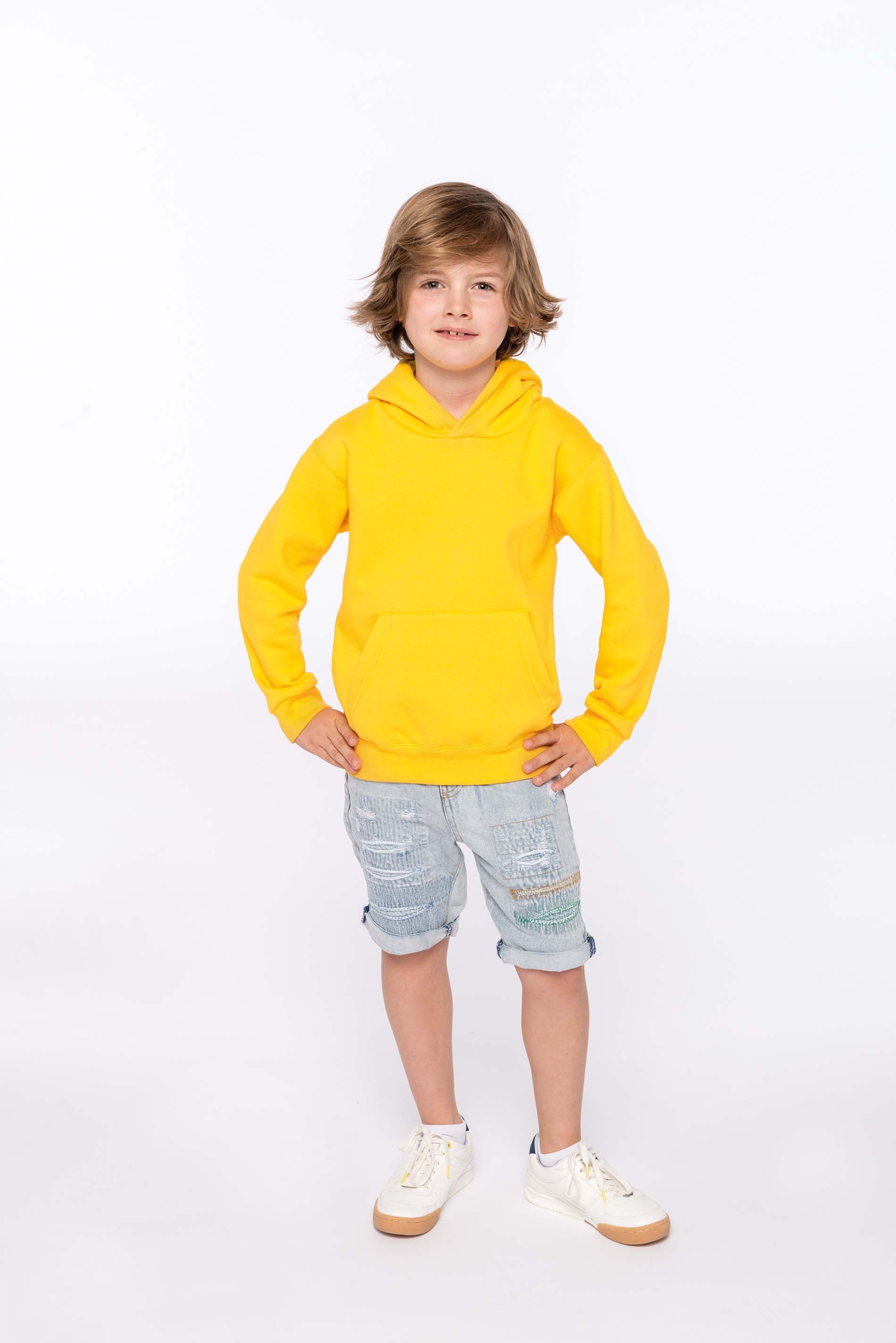 Sweat-shirt capuche enfant (rupture de stock jusqu'au 02/02/2022 pour toutes les couleurs/tailles)