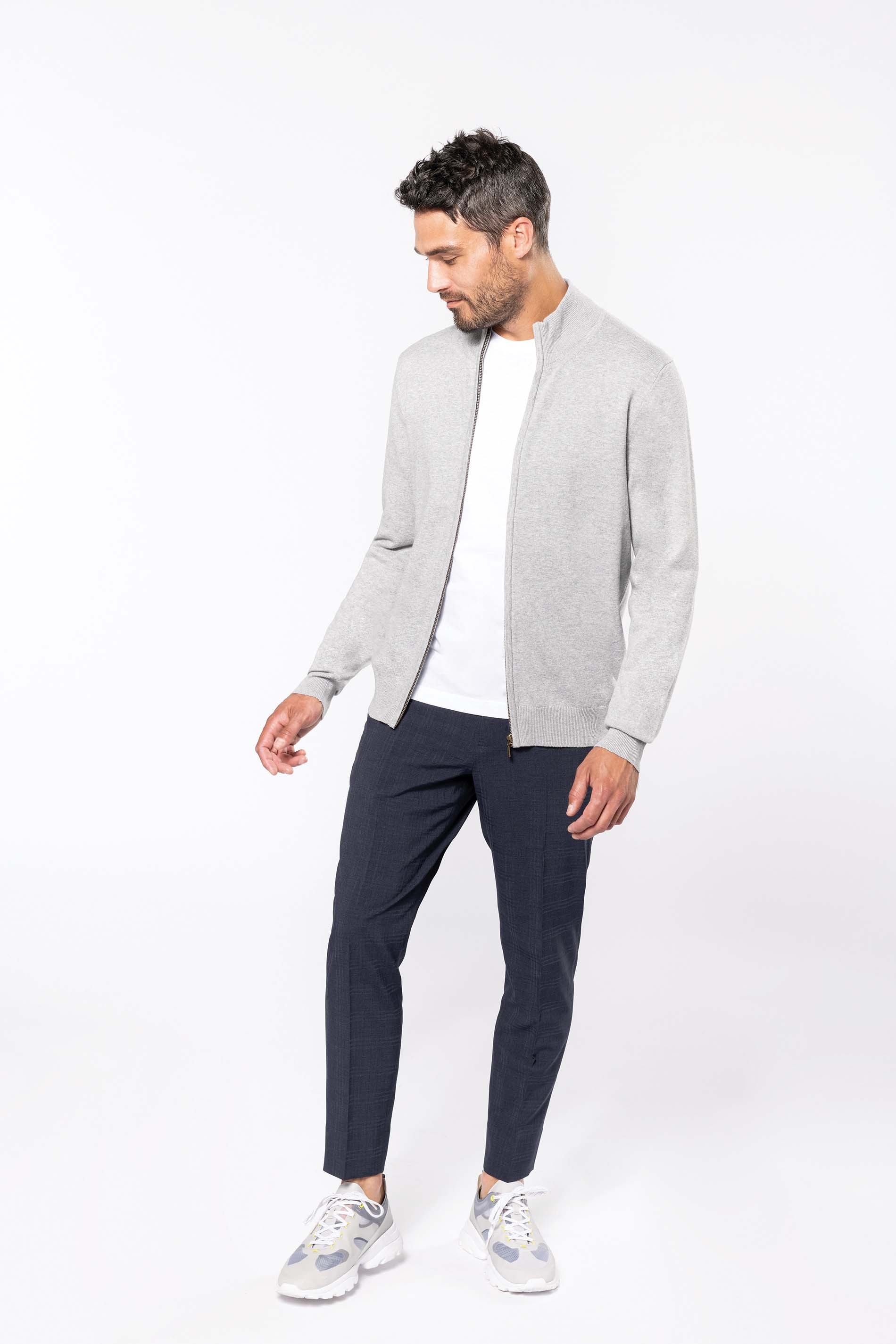 Cardigan premium zippé