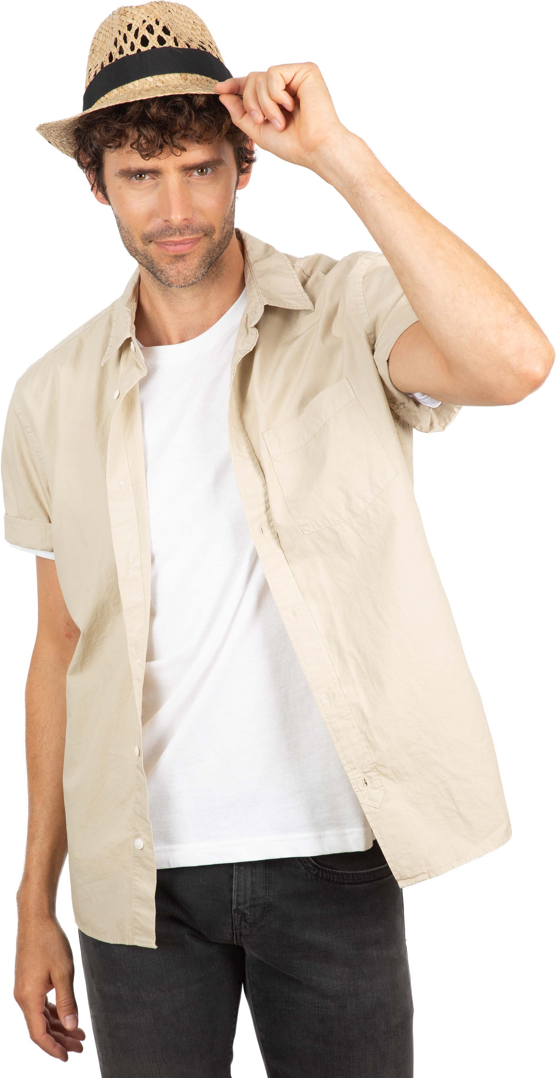 Chapeau Panama tréssé