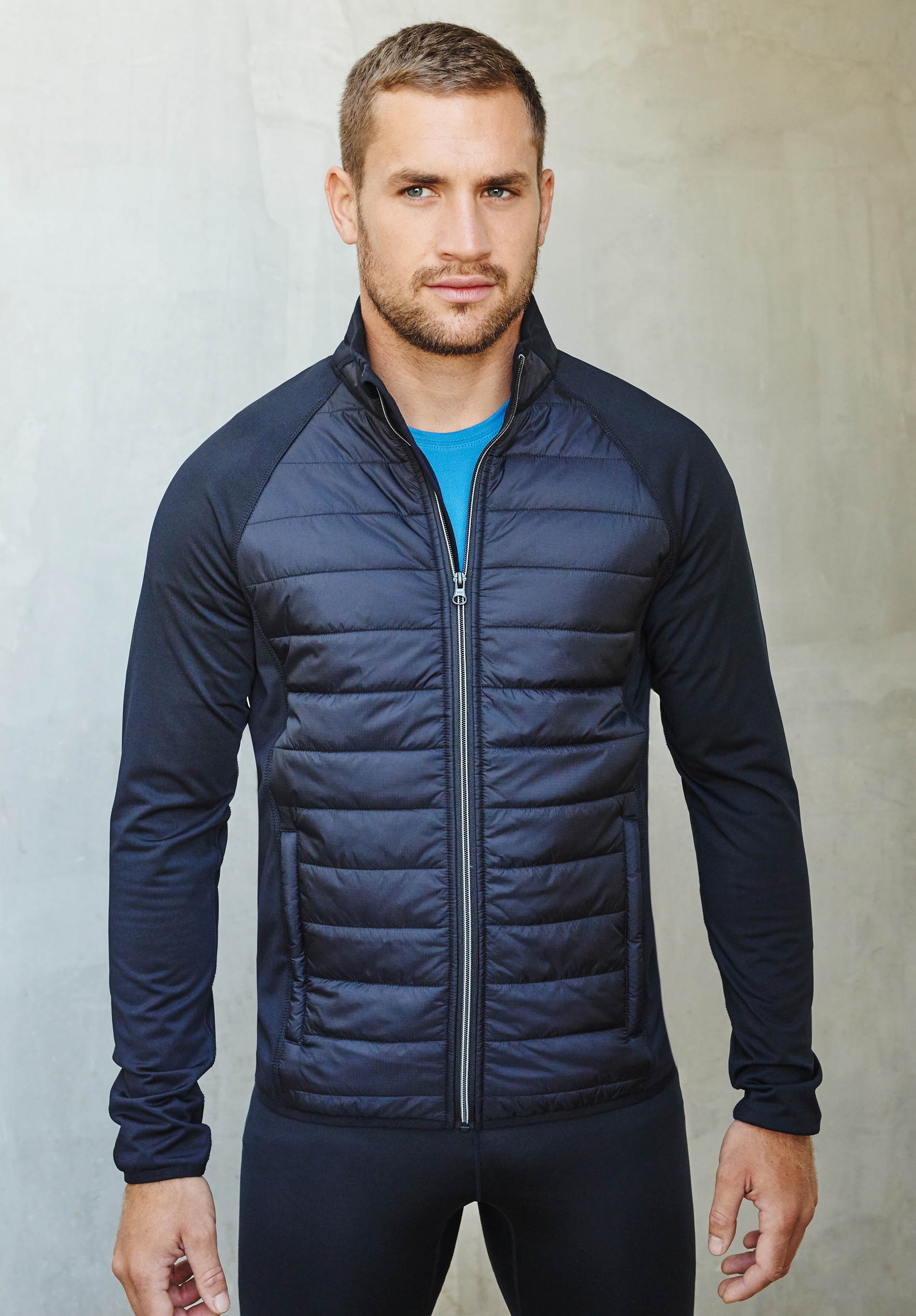 Veste sport bi-matière