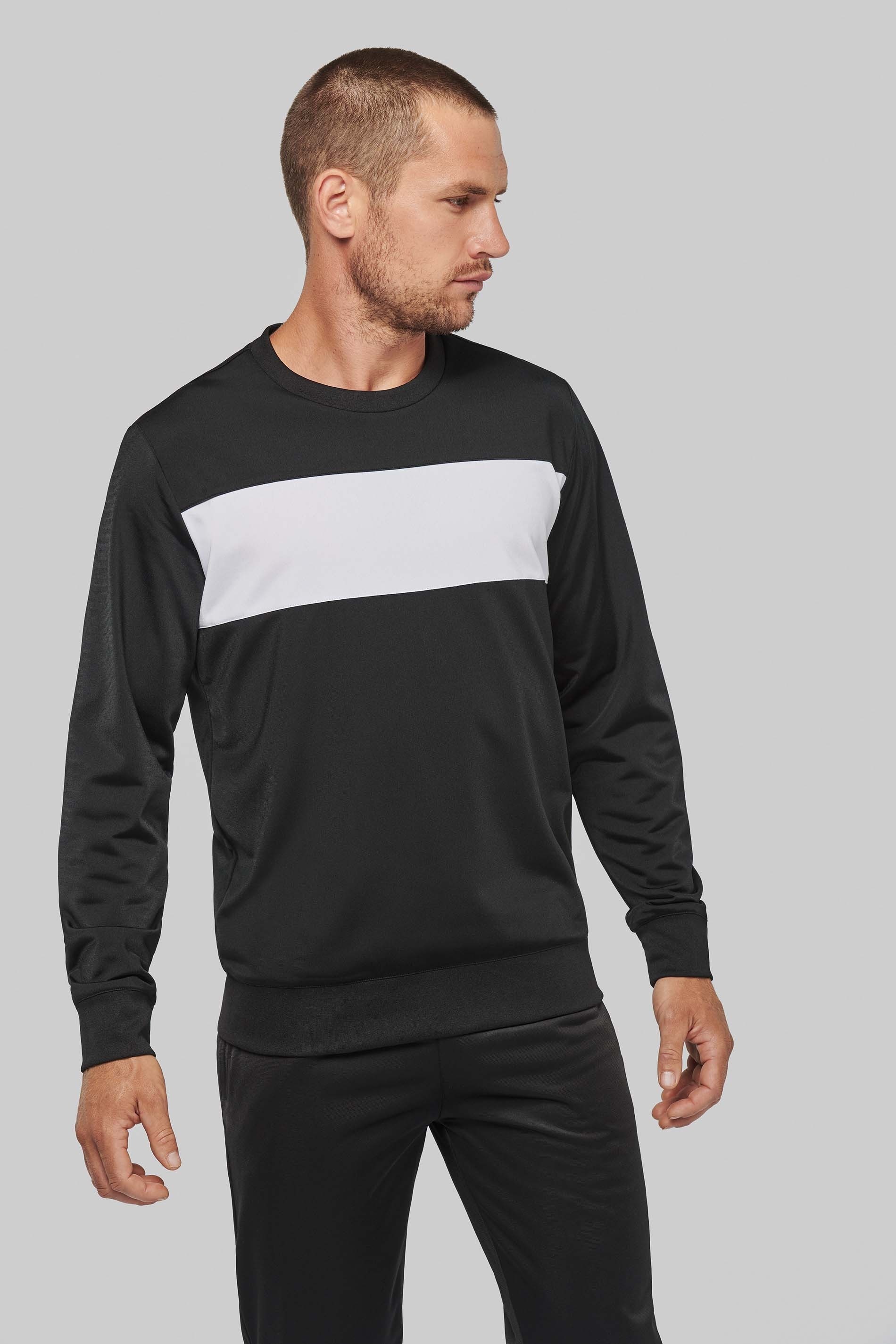 Sweat-shirt polyester homme