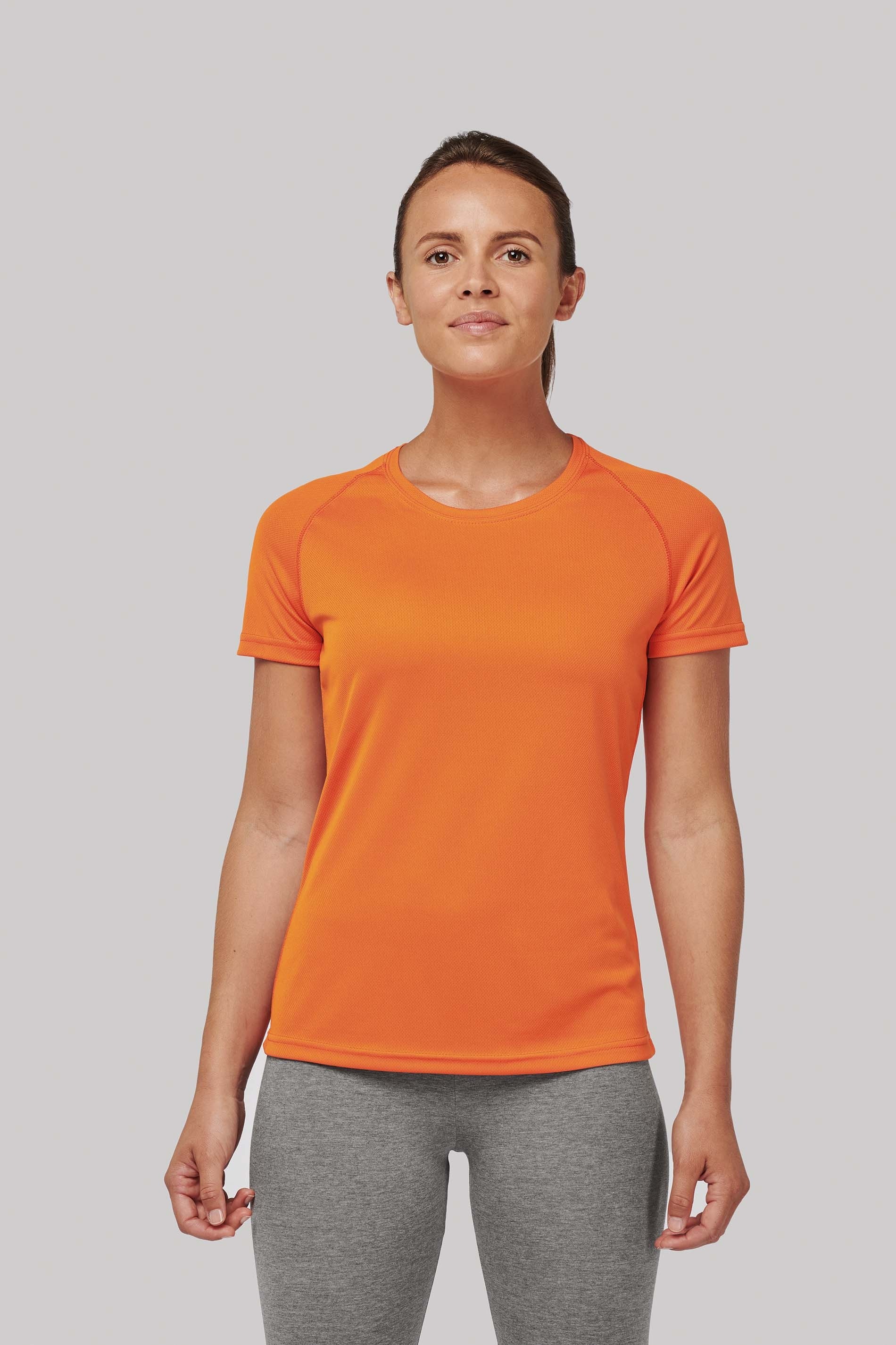 T-SHIRT SPORT MANCHES COURTES FEMME