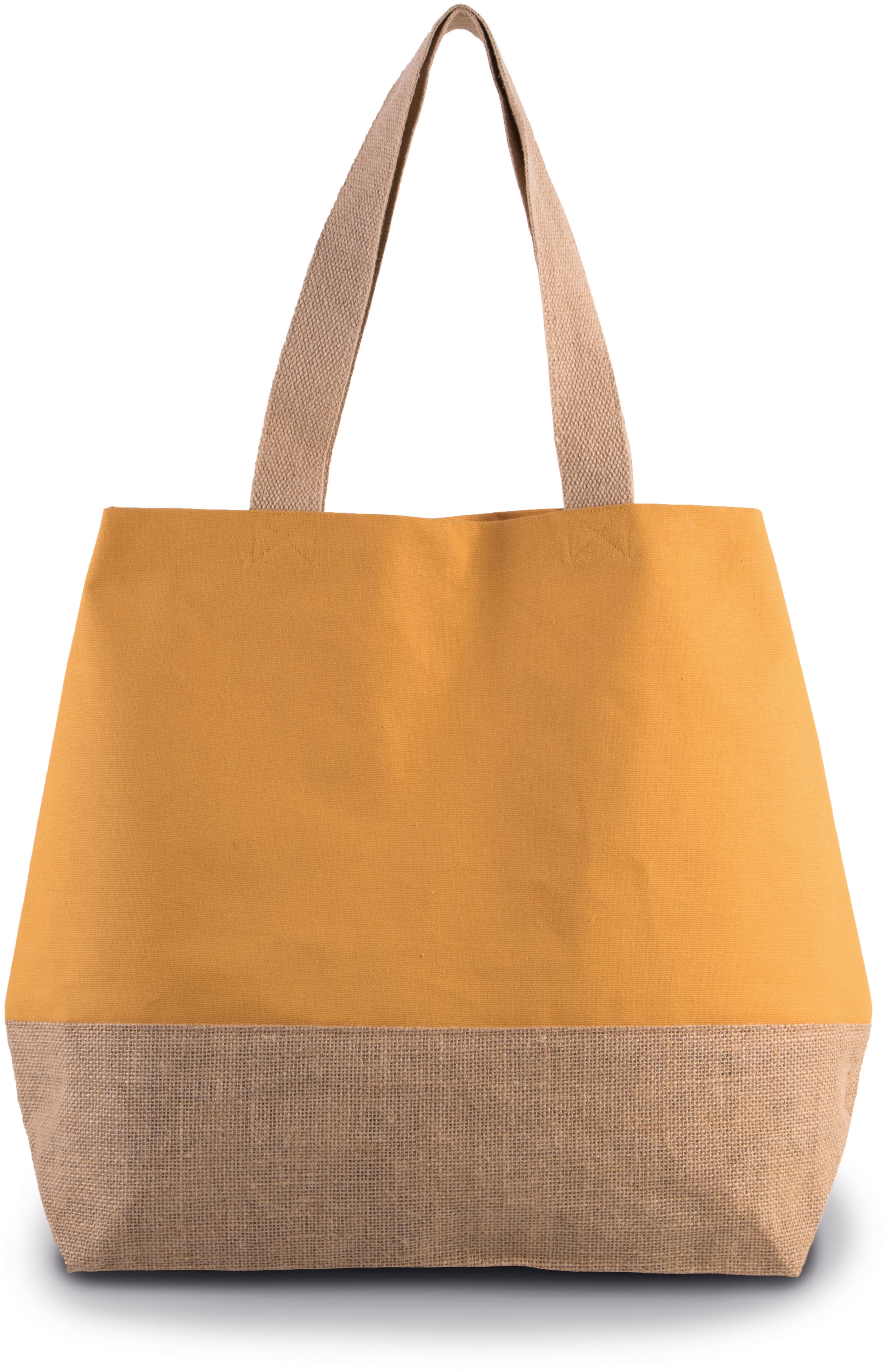 Sac shopping en toiles de coton & jute