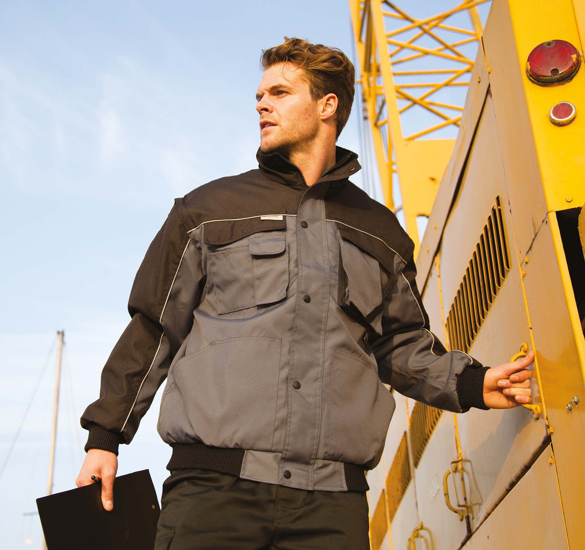 BLOUSON MANCHES AMOVIBLES HEAVY DUTY