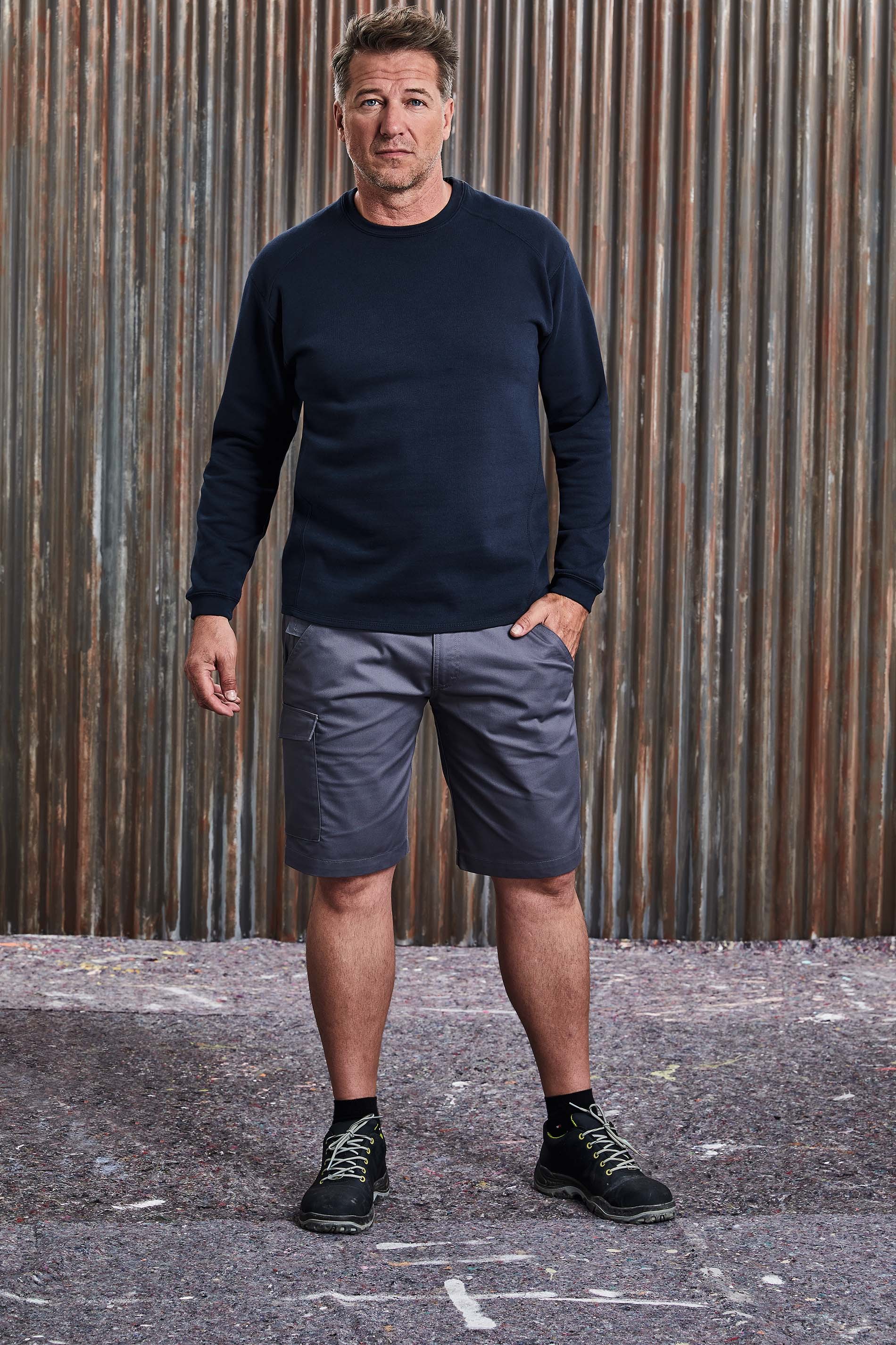 SWEAT-SHIRT HEAVY DUTY COL ROND