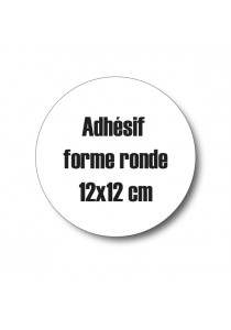 Adhésif à la forme ronde 12cm