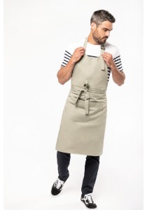 Tablier avec poche en coton Bio