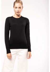 Pull col rond femme