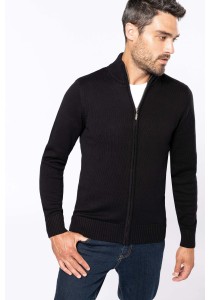Cardigan zippé
