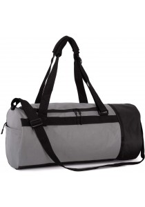 Sac de sport forme tube avec compartiment chaussure séparé