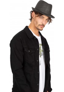 Chapeau de paille style Panama rétro