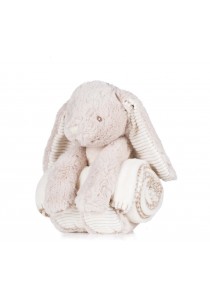 Peluche Lapin & couverture