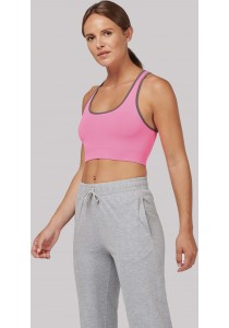 Brassière sport sans couture