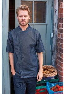 Veste chef cuisinier "Zip close"