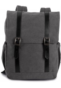 Sac à dos en toile à rabat