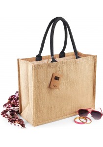 Sac shopping classique en jute